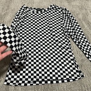 Very soft material and super cute with a black dress!